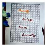Calligraphy Creators -Purity Brings True Beauty -Handmade With Frame